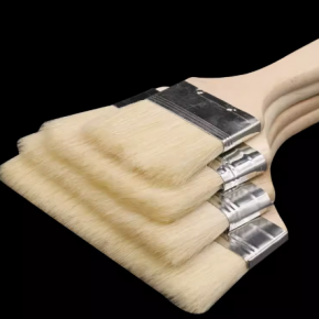 Wool board brush